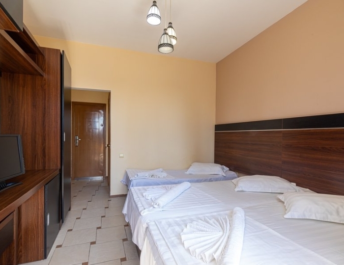 Стандартный 2-мест. 1-комн. (вид на море) - Пансионат «Багрипш»